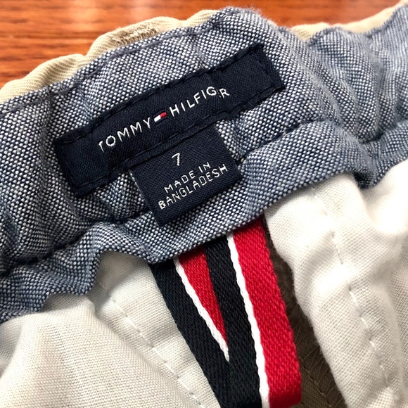 Tommy Hillfiger Chino Tan Beige Pants Size 7 - Picture 5 of 8